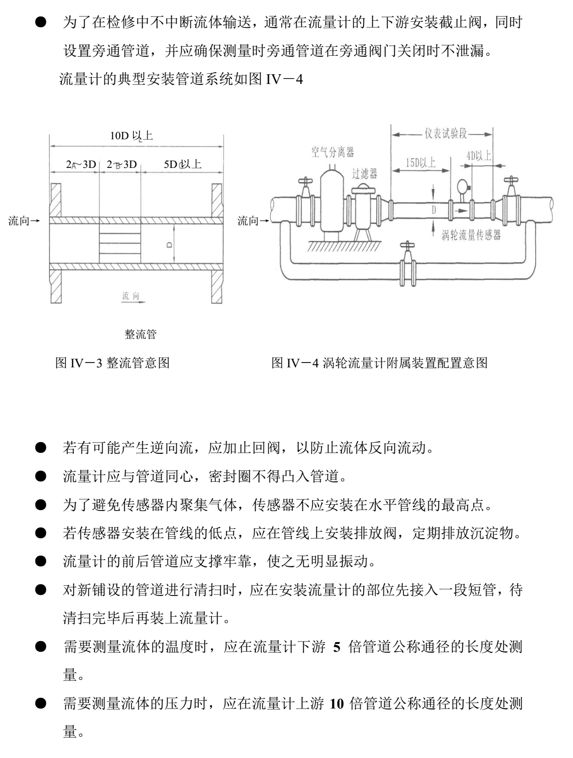 有機溶劑用渦輪流量計管道安裝3